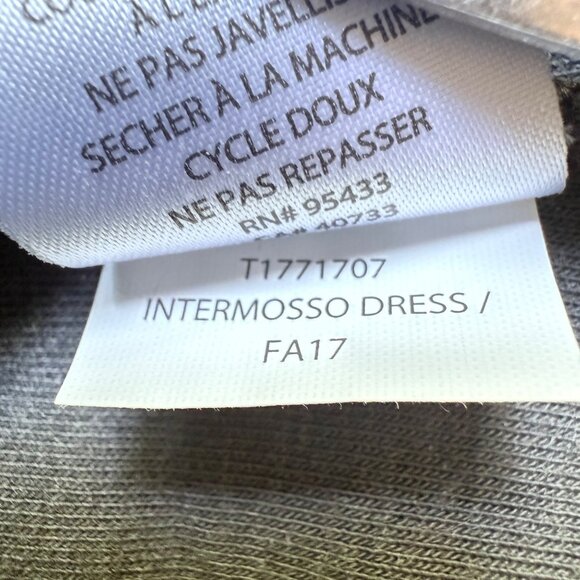 Toad & Co Size S Gray Intermosso Long Sleeve Boat Neck Knee-Length Dress - Picture 11 of 16